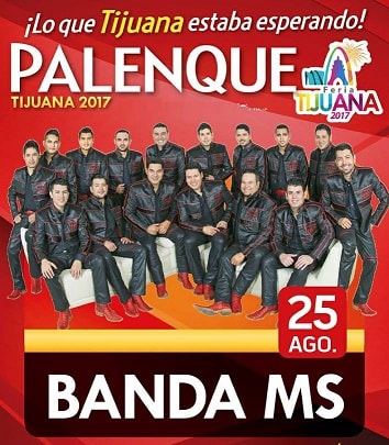 Banda MS en el Palenque Tijuana 2017
