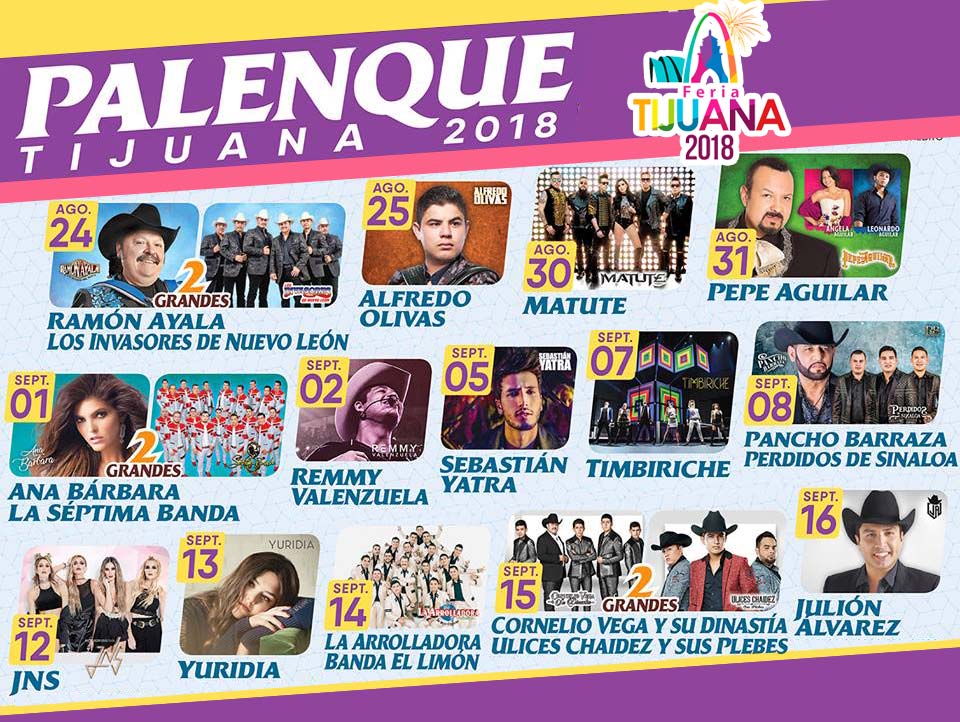 Palenque Feria Tijuana 2018