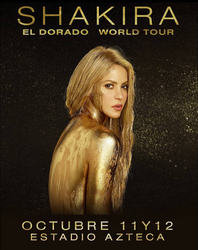 Shakira en el Estadio Azteca, El Dorado World Tour 2018